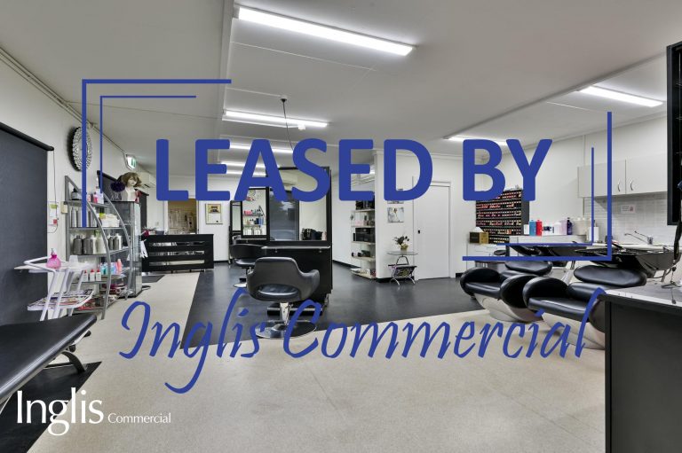 LEASED BY INGLIS COMMERICAL - DA APPROVED HAIRDRESSER'S SALON