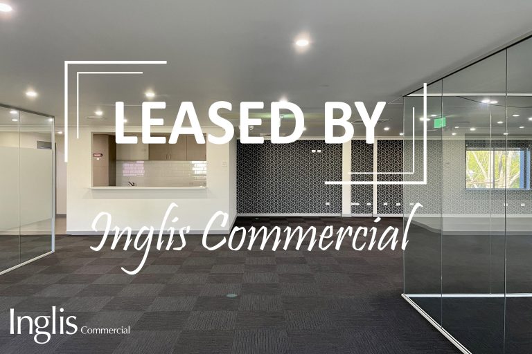 LEASED BY INGLIS COMMERICAL - 200 SQM OFFICE FITOUT