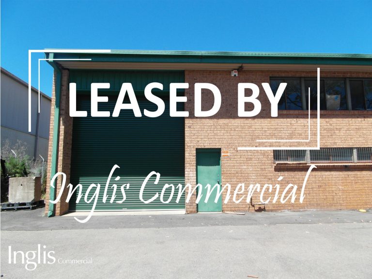 **LEASED BY INGLIS COMMERCIAL**   220SQM APPROX UNIT WITH GREAT TRUCK ACCESS