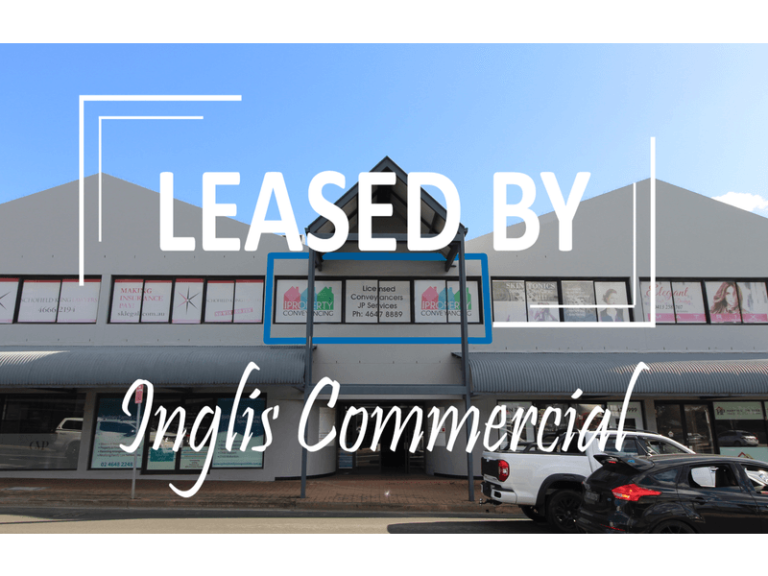 **LEASED BY INGLIS COMMERCIAL** NARELLAN CBD BUDGET OFFICE