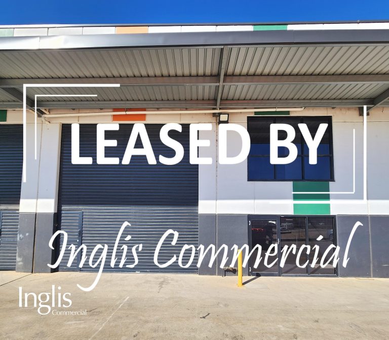 **LEASED BY INGLIS COMMERCIAL** - UNIT 4 - 372 SQM*