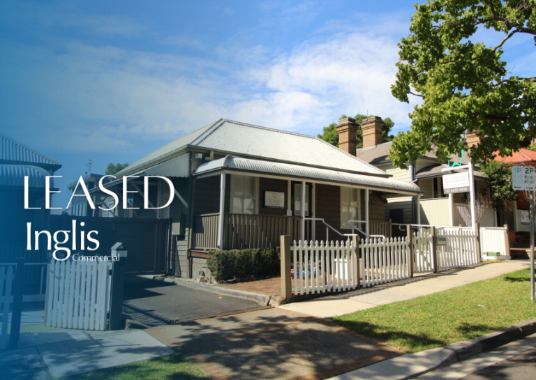 **LEASED BY INGLIS COMMERCIAL** - THE BEST PROFESSIONALS' STREET IN CAMDEN
