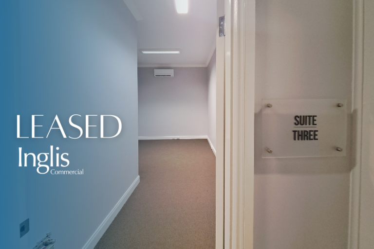 LEASED BY INGLIS COMMERCIAL - FIRST FLOOR OFFICE IN ARGYLE STREET!