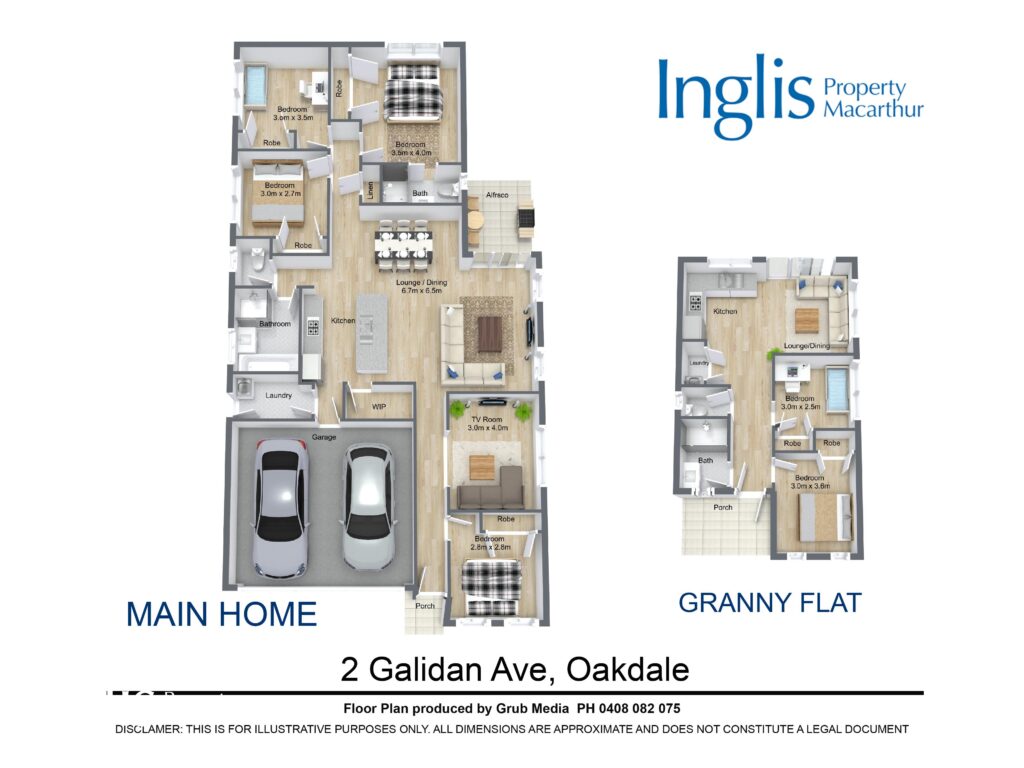 2 & 2A Galidan Avenue, OAKDALE, NSW 2570