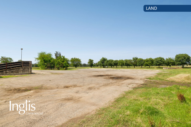 FOR LEASE: LAND, AUCTION RING, CAFE AND STORAGE